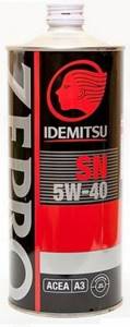 Idemitsu Zepro Racing 5w40, 1л